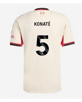 Billige Fotballdrakt Liverpool Ibrahima Konate #5 Replika Bortedrakt 2025-26 Kortermet Billige Fotballdrakt Liverpool Ibrahima Konate #5 Replika Bortedrakt 2025-26 Kortermet
